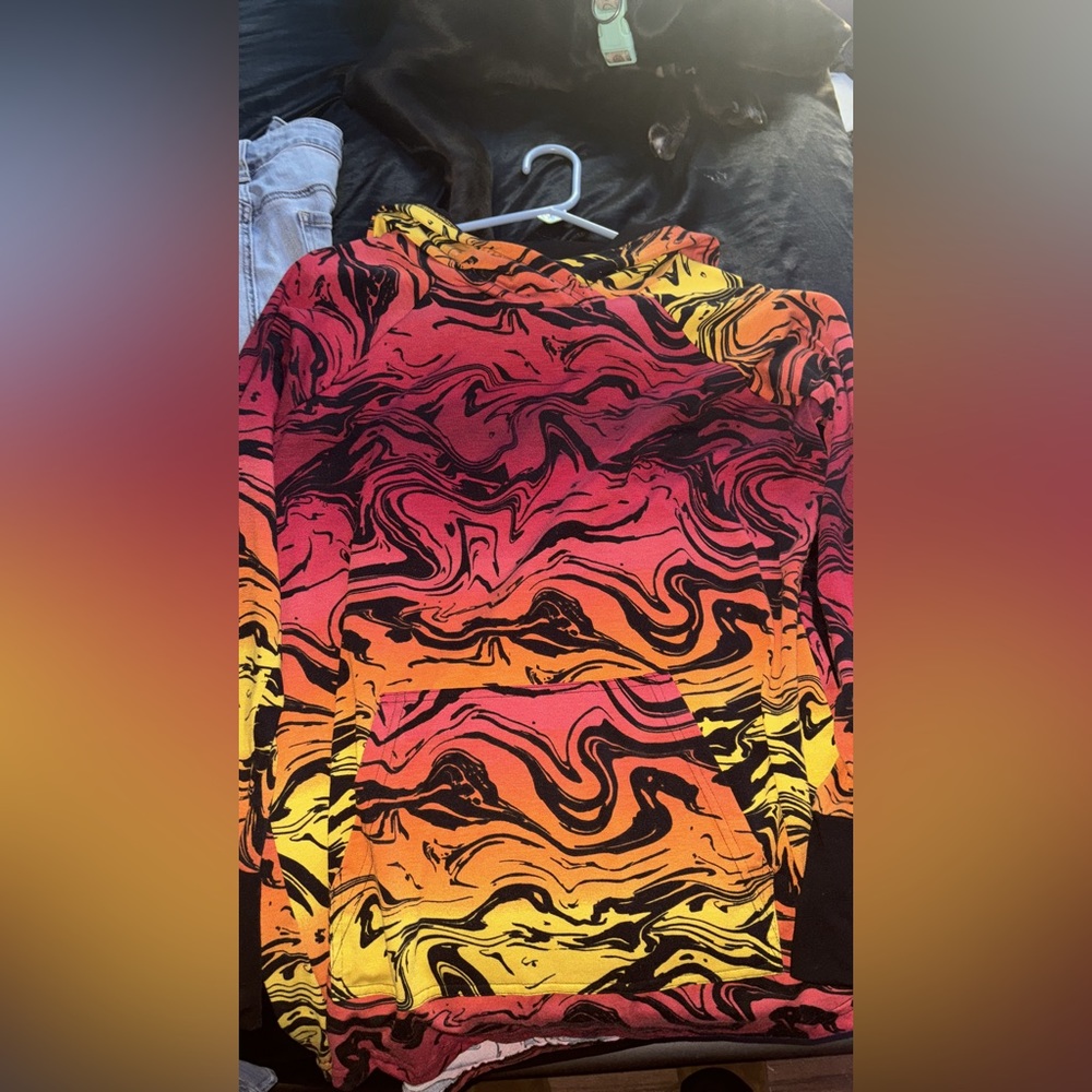 Heady trippy jacket thin light weight